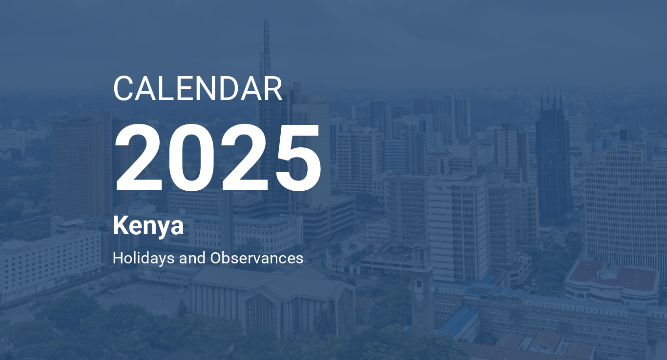 2025 Calendar Kenya